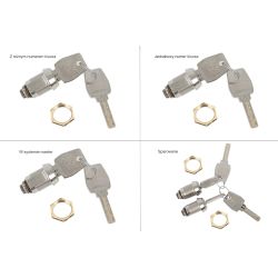 Zamek AWP Euro-Locks model UGL - 4 wersje do wyboru