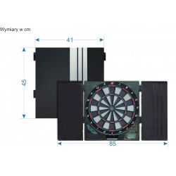 Tarcza dart Garlando - Polaris Tarcza dart Garlando - Polaris