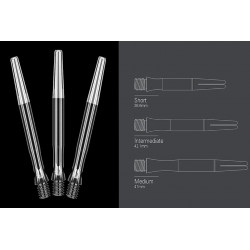 Shafty Target Top Spin S-Line Black - wymiary Shafty Target Top Spin S-Line Black - wymiary