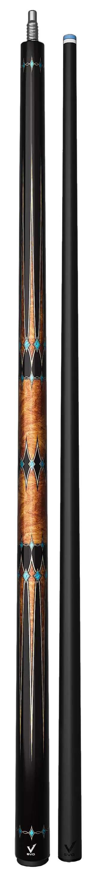 Kij bilardowy 2-cz- EVO Crown Ancient Oak MAX 9.jpg