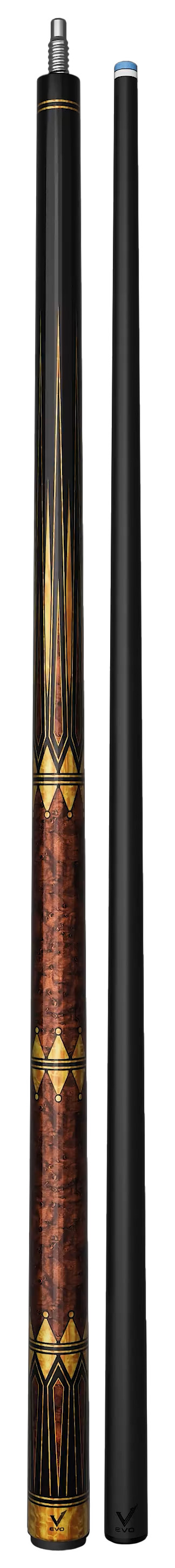 Kij bilardowy 2-cz- EVO Crown Ancient Oak MAX 9.jpg